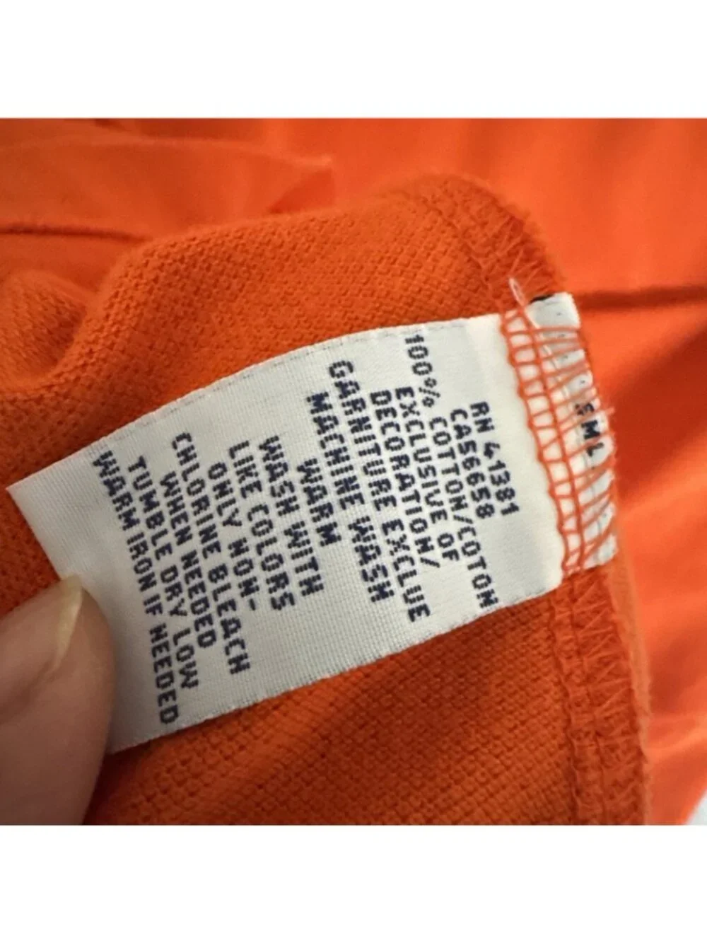 Polo Ralph Lauren Polo Shirt Mens 3X Big Orange Short Sleeve Pony